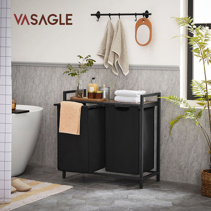 Laundry Sorter Hamper with Removable Bags - image 3