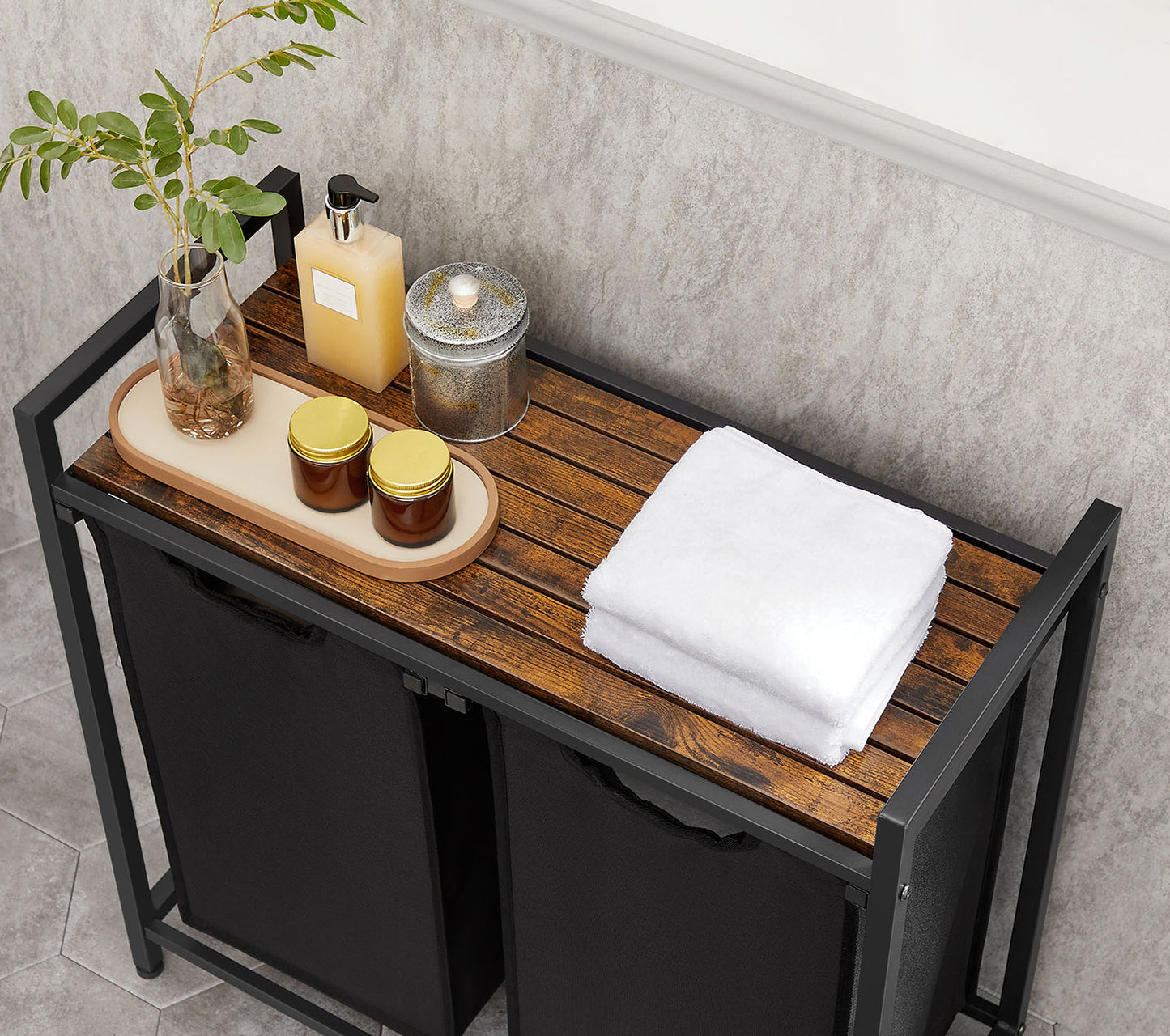 Laundry Sorter Hamper with Removable Bags - image 7