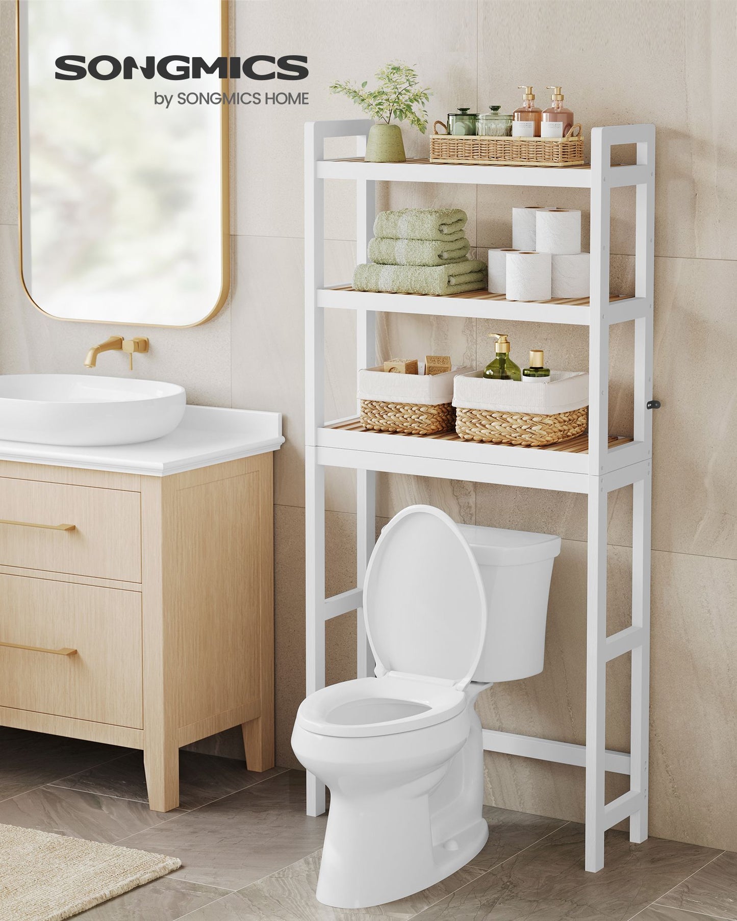 Over The Toilet Storage - HWLEXTRA 