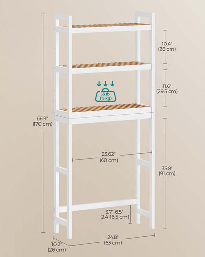Over The Toilet Storage - HWLEXTRA 