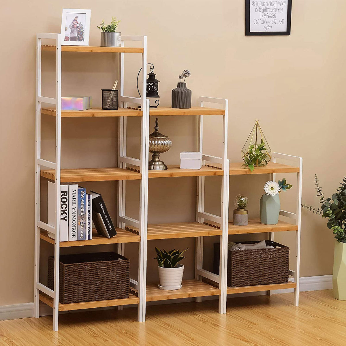 4 Shelves Bathroom Shelf