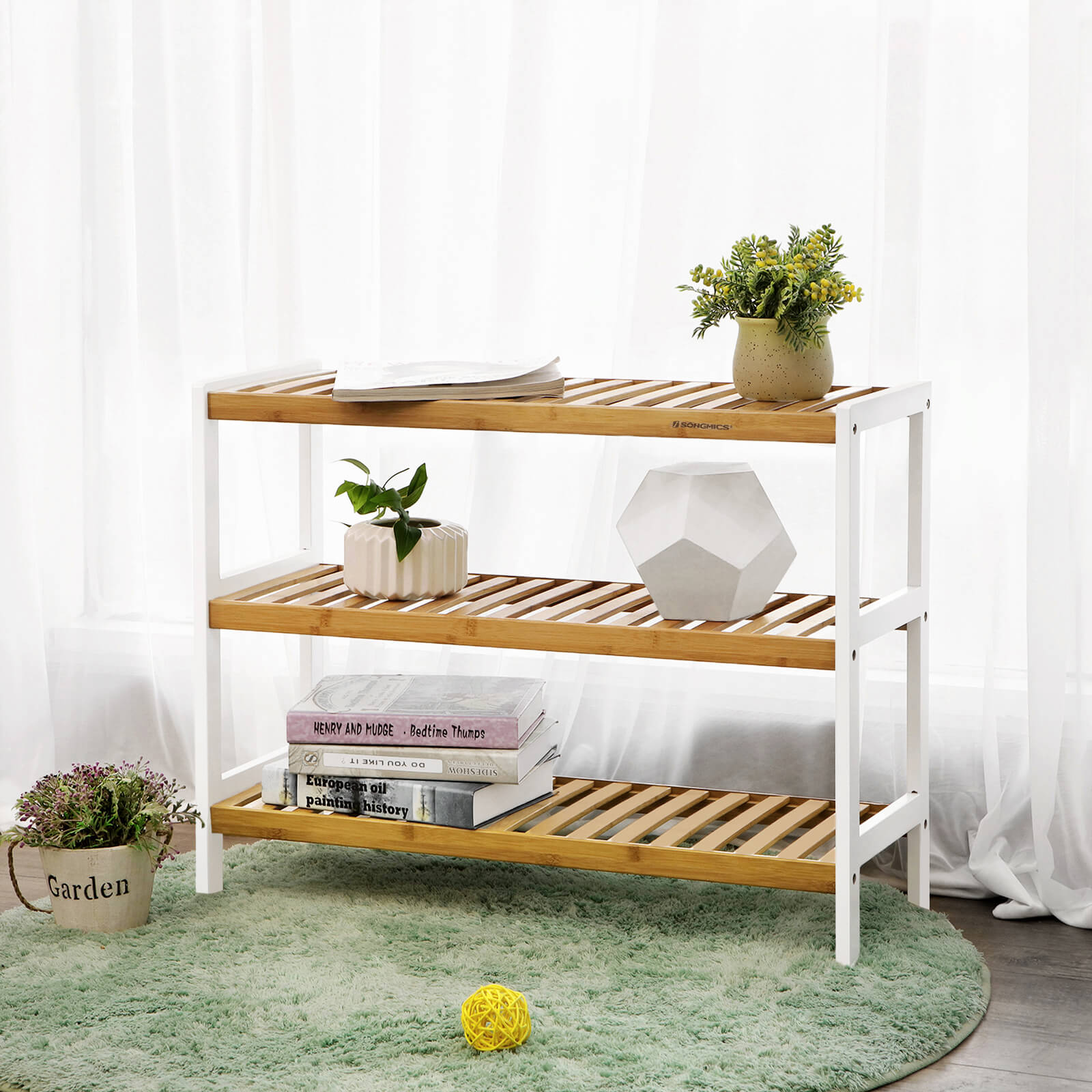 Bamboo Shoe Rack - image 3