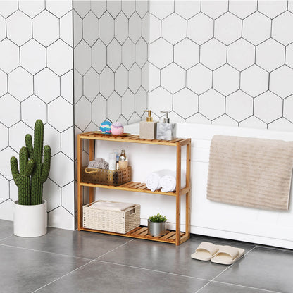 Bamboo Storage Shelf - image 3