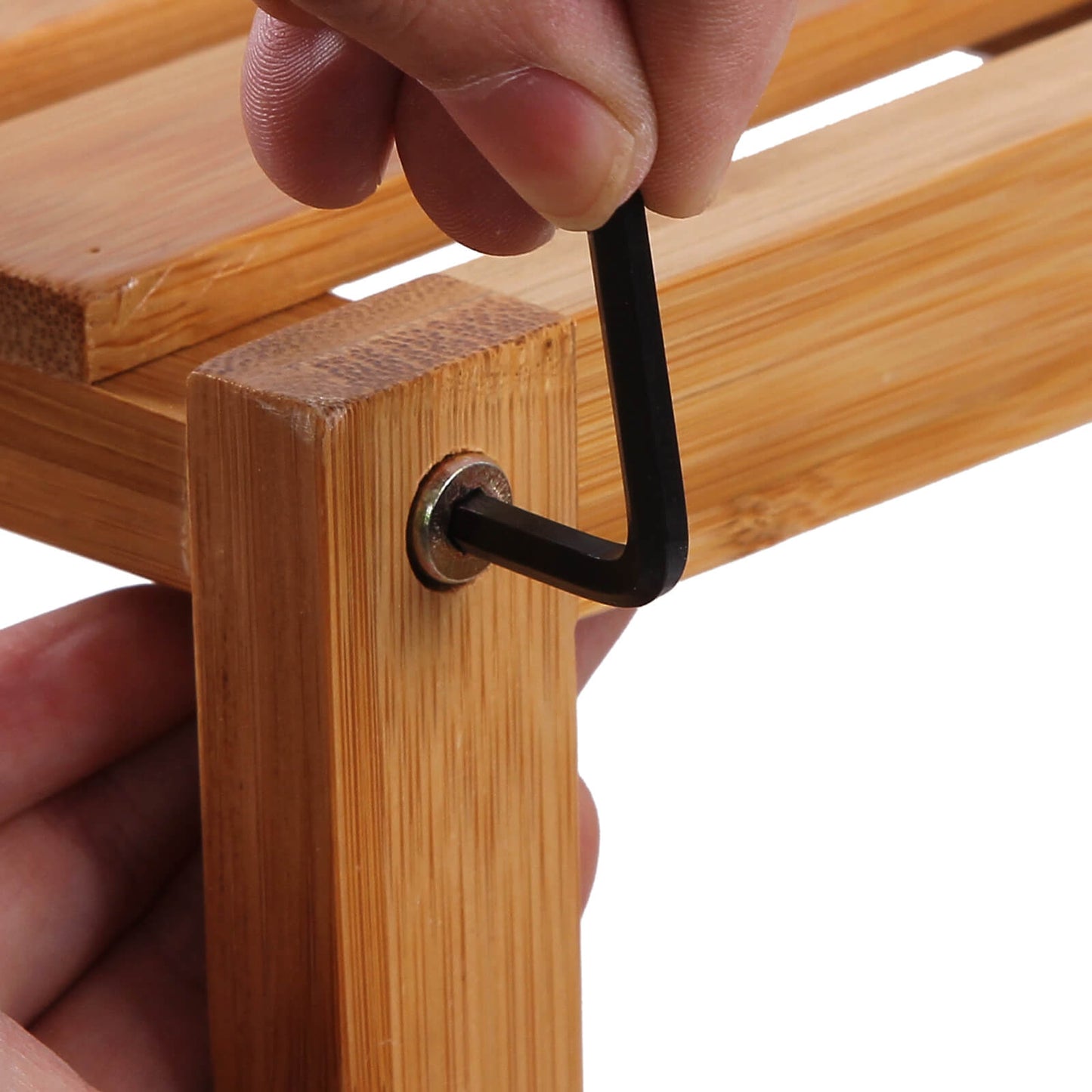 Bamboo Storage Shelf - image 5