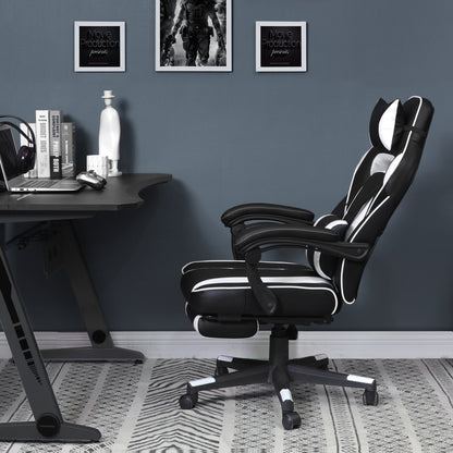 Black White Office Chair - image 4