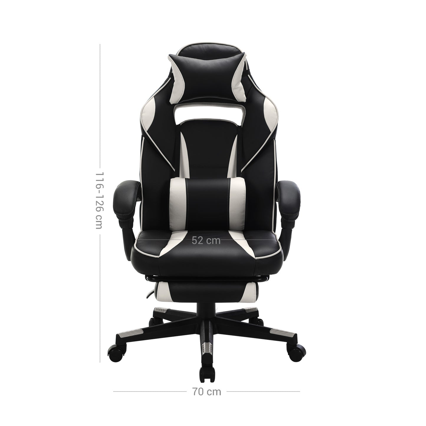 Black White Office Chair - image 7