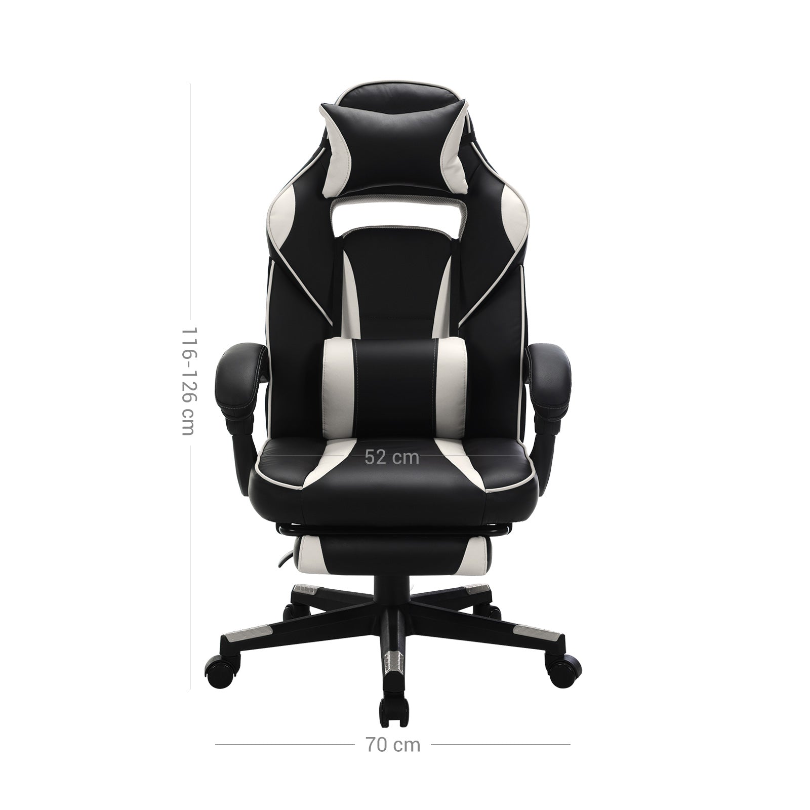 Black White Office Chair - image 7