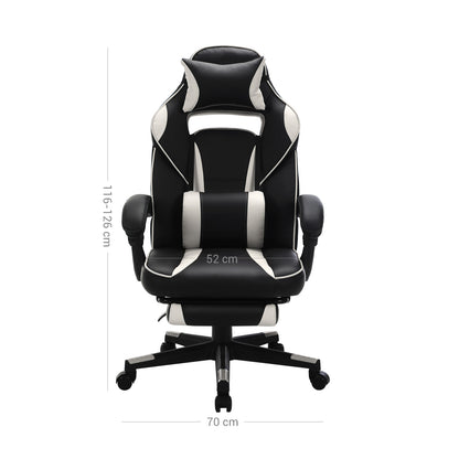 Black White Office Chair - image 7
