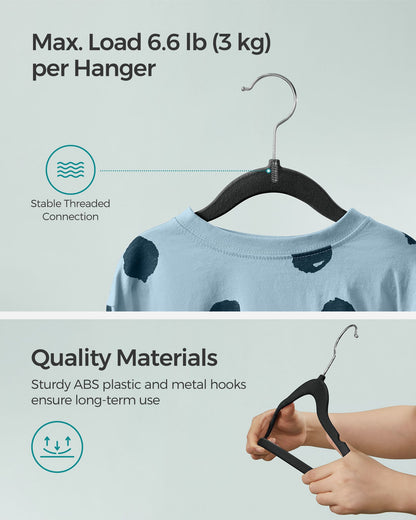 50 Pack Kids Hangers for Closet