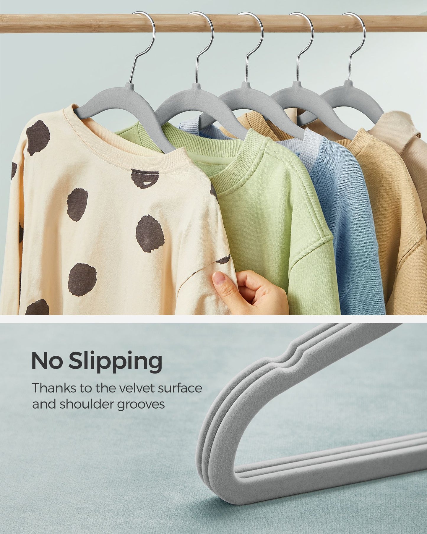 30 Pack Kids Hangers for Closet