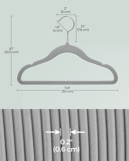 30 Pack Kids Hangers for Closet
