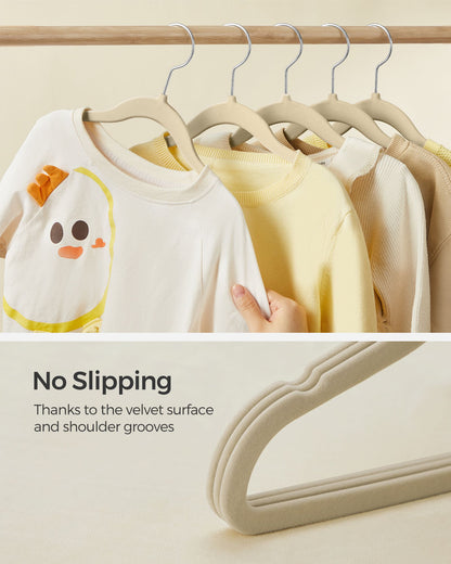 50 Pack Kids Hangers for Closet