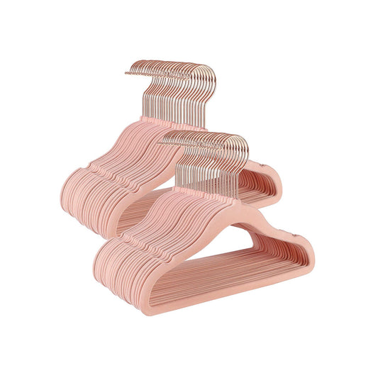 Light Pink Pack of 50 Baby Hangers - image 1