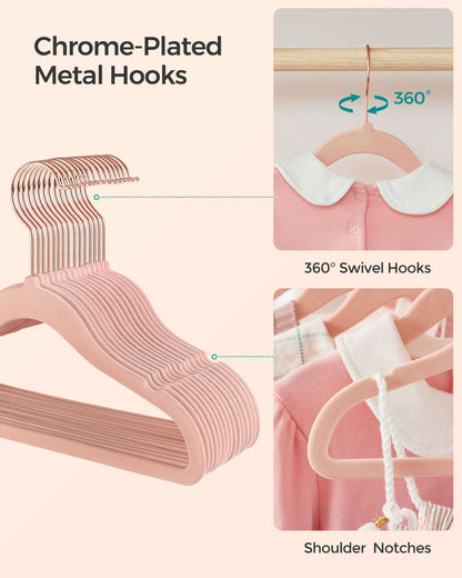 30 Pack Kids Hangers for Closet