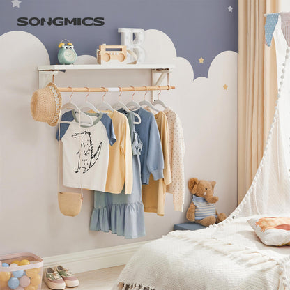 Pack of 30 Velvet Baby Hangers Cloud White