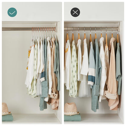 Pack of 30 Velvet Baby Hangers Cloud White