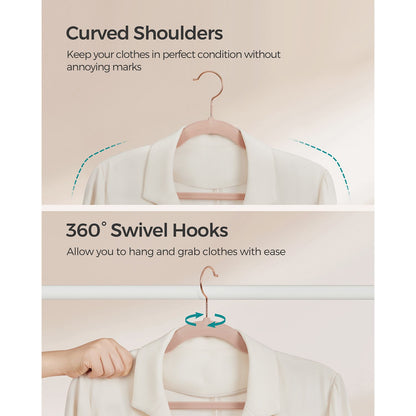 Velvet Hangers 50 Pack - HWLEXTRA 