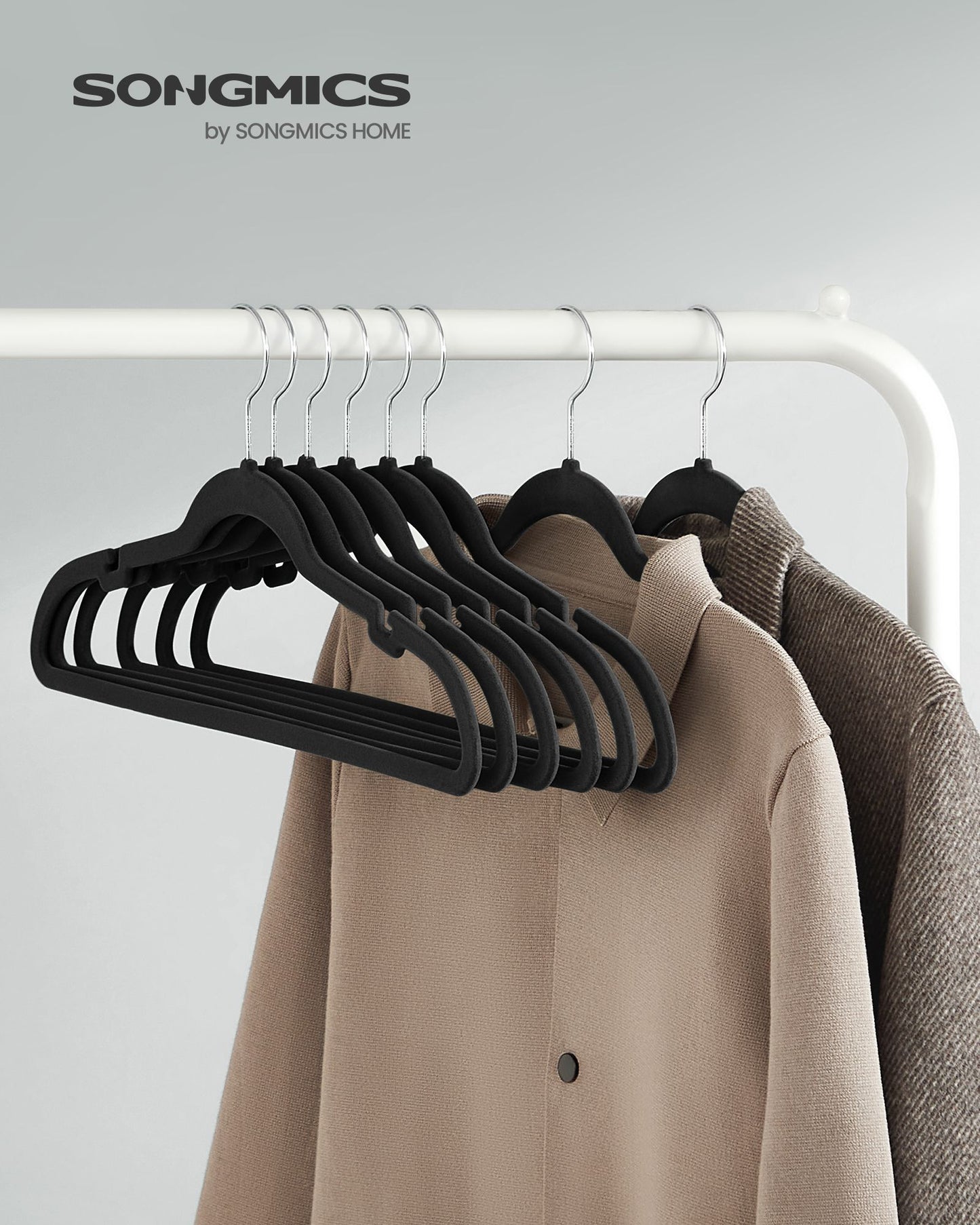 Velvet Hangers 60 Pack, Non-Slip Clothes Hangers