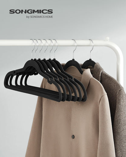 Velvet Hangers 60 Pack, Non-Slip Clothes Hangers