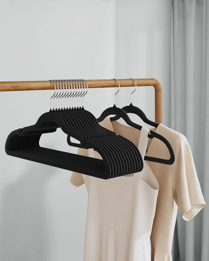 Velvet Hangers 60 Pack, Non-Slip Clothes Hangers