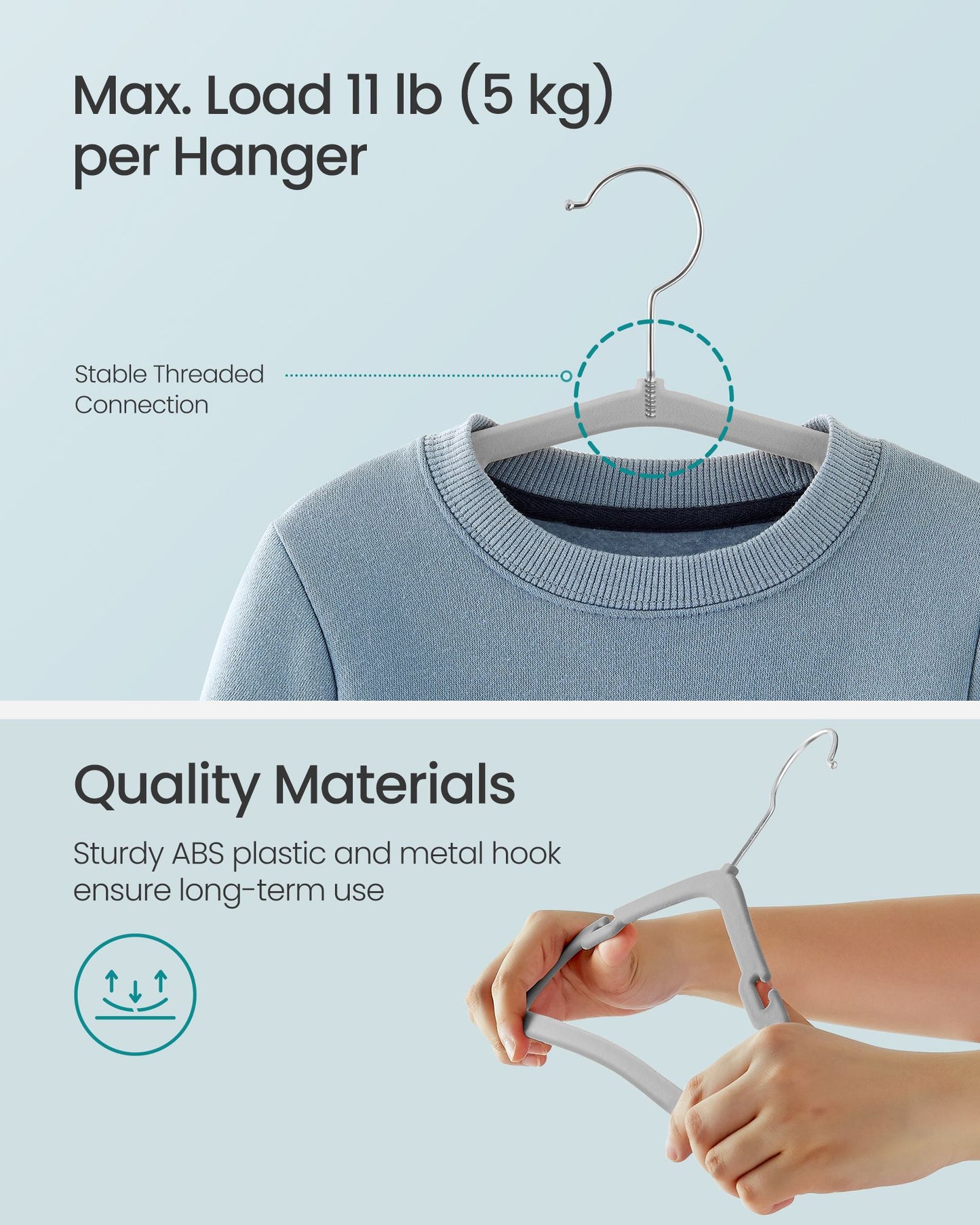 Kids Hangers 50 Pack
