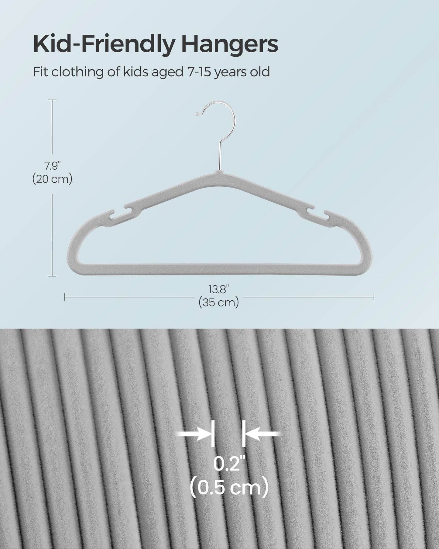 Kids Hangers 50 Pack