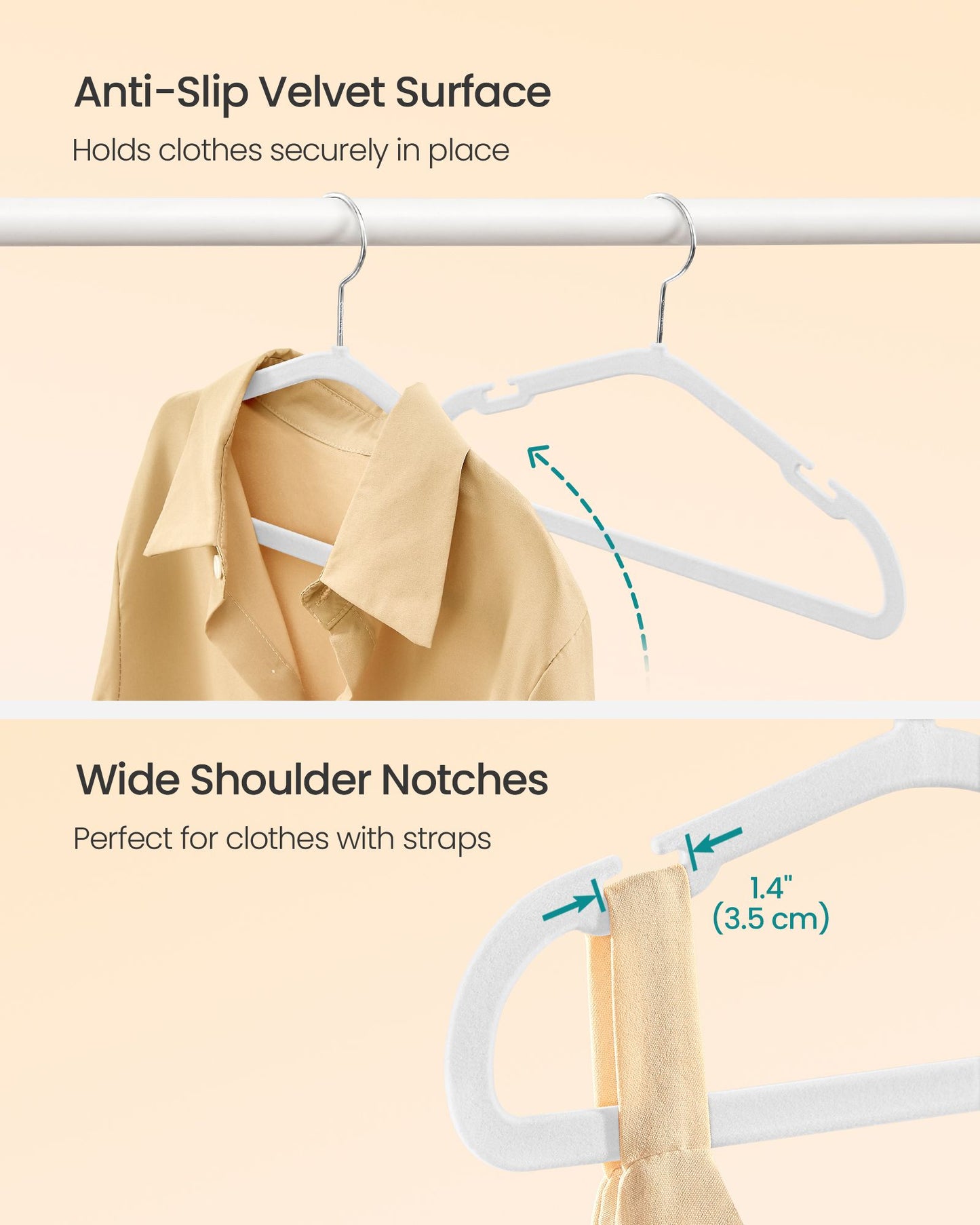 Kids Hangers 50 Pack