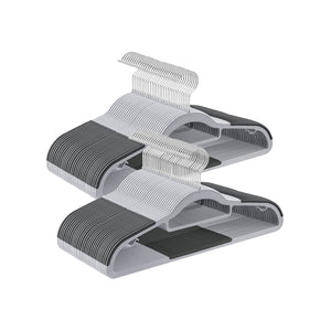 Pack of 60 Heavy-Duty Plastic Hangers