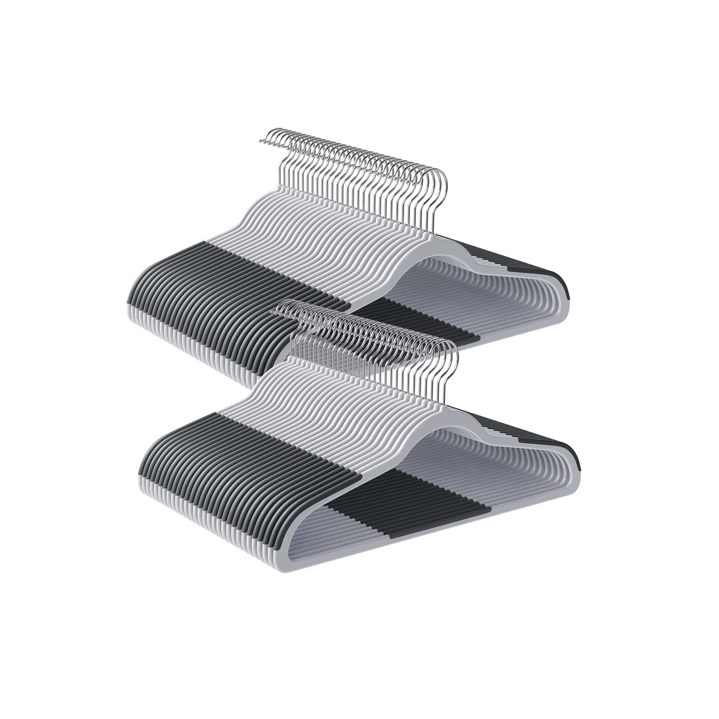 Pack of 60 Plastic Coat Hangers