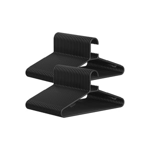 50-Pack Plastic Clothes Hangers