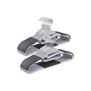 30 Pack Heavy-Duty Plastic Suit Hangers