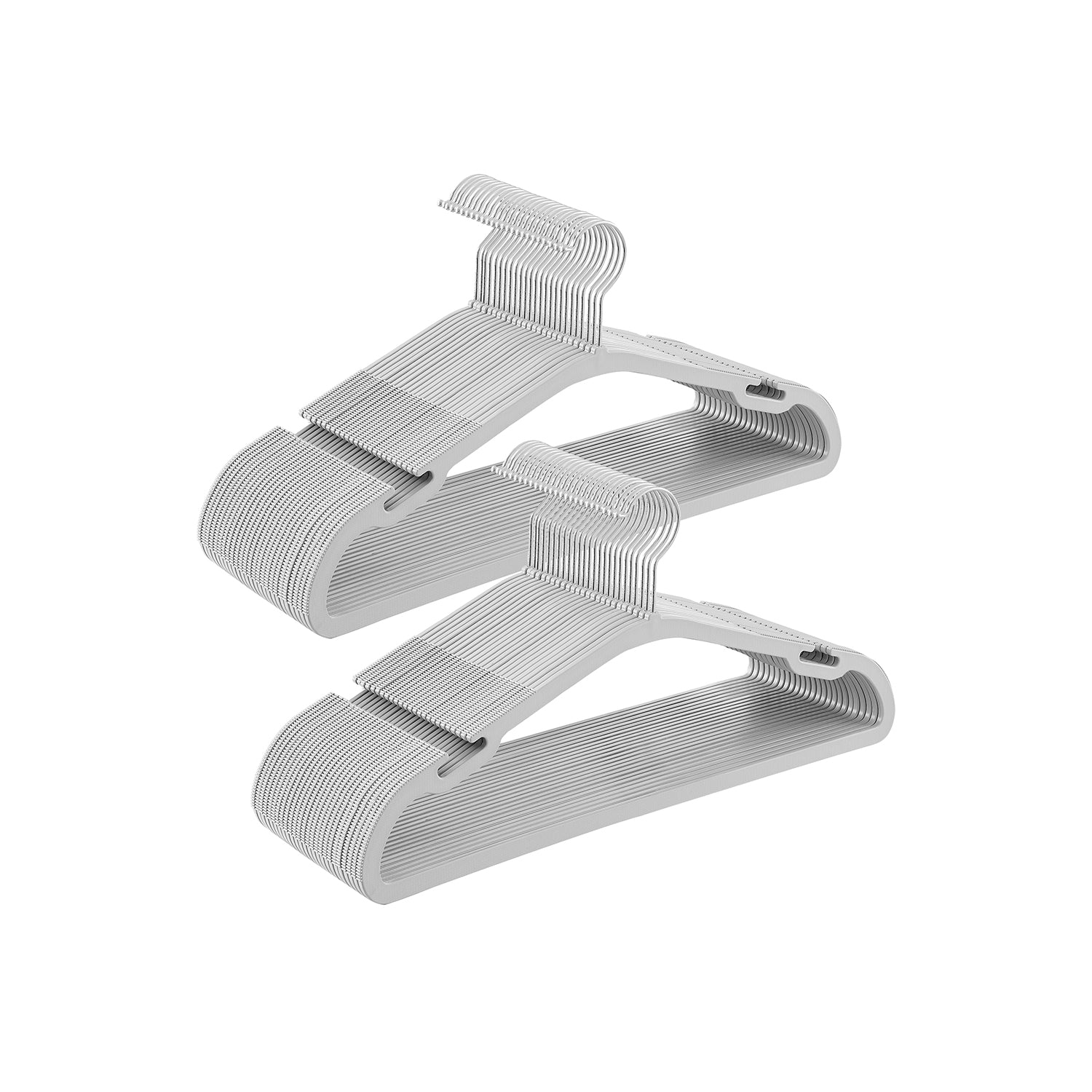 Heavy-Duty Plastic Clothes Hangers 50 Pack