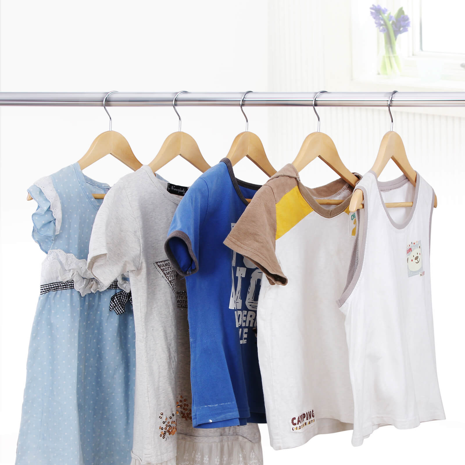 Maple Wood Clothers Hangers - image 3