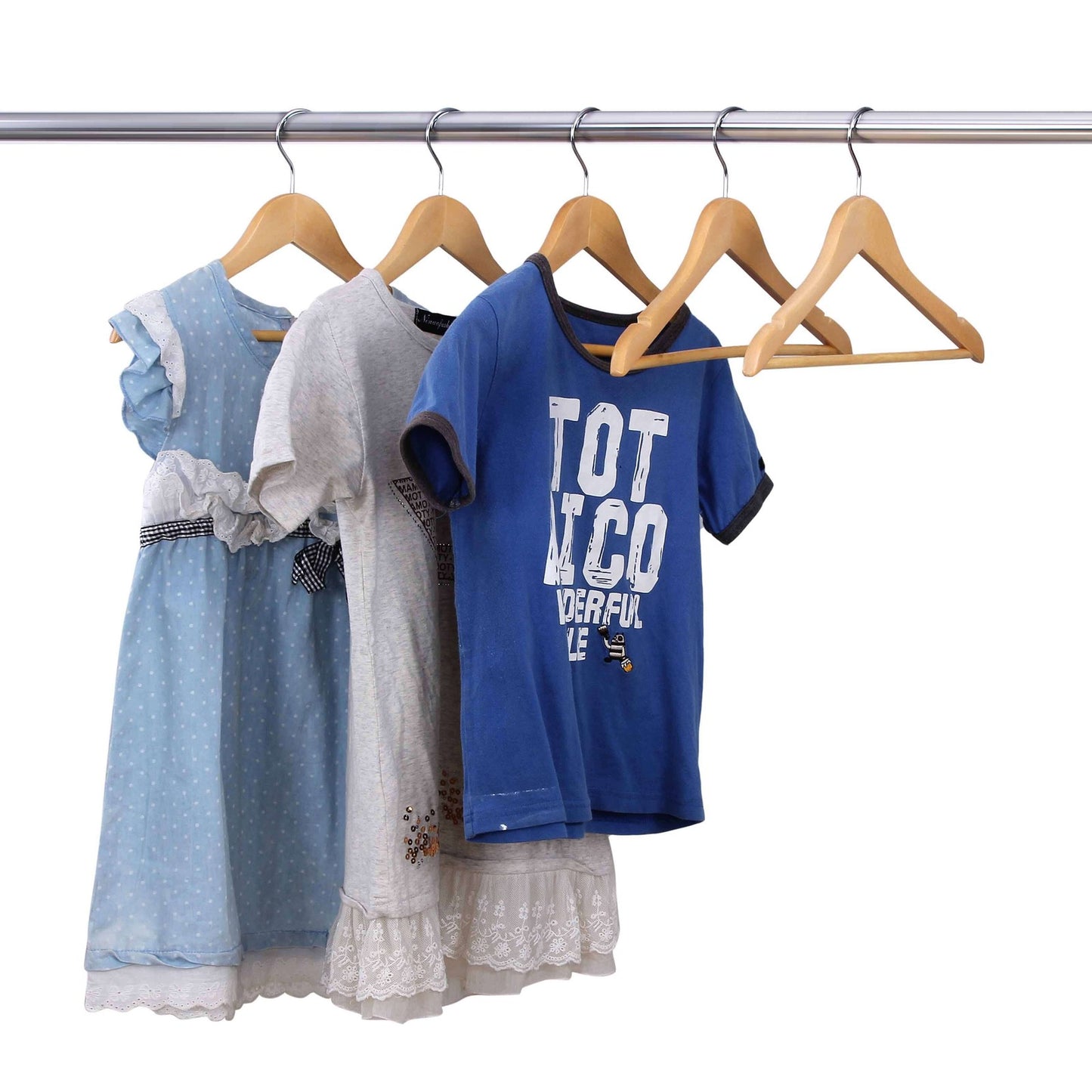 Maple Wood Clothers Hangers - image 4