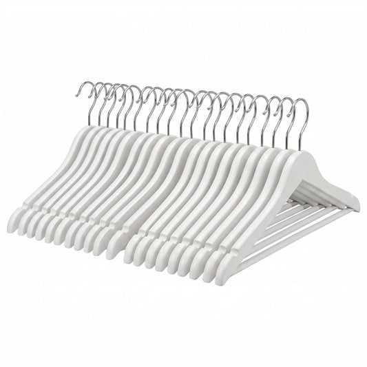 Wooden Hangers, Set of 20, Coat Hangers - image 1