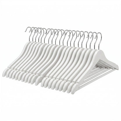 Wooden Hangers, Set of 20, Coat Hangers - image 2