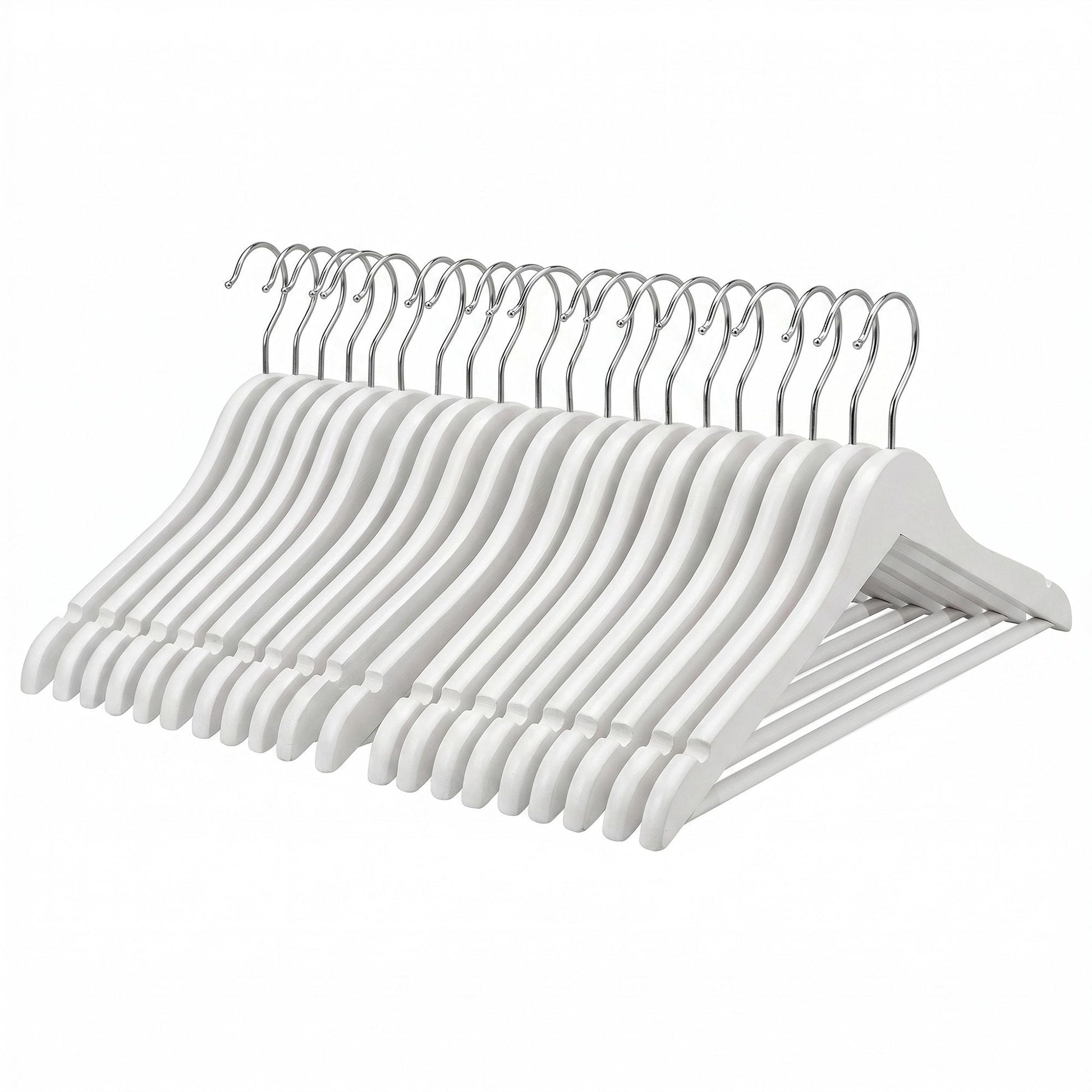 Wooden Hangers, Set of 20, Coat Hangers - image 1