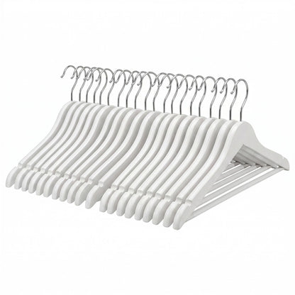 Wooden Hangers, Set of 20, Coat Hangers - image 1