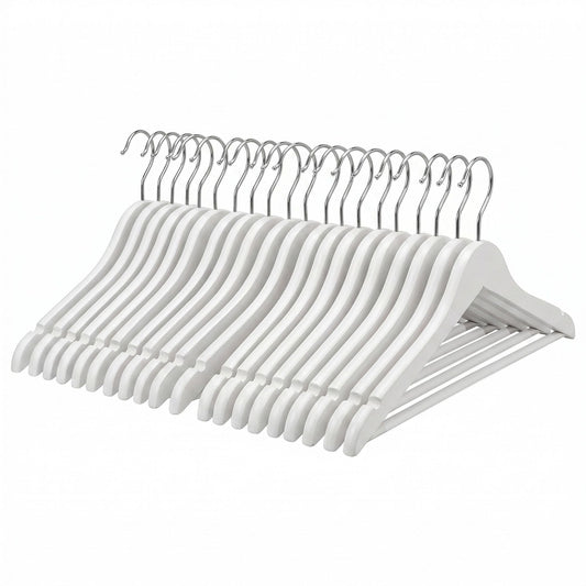 Wooden Hangers, Set of 20, Coat Hangers - image 1