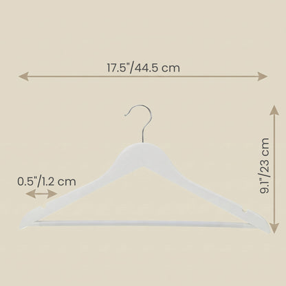 Wooden Hangers, Set of 20, Coat Hangers - image 4