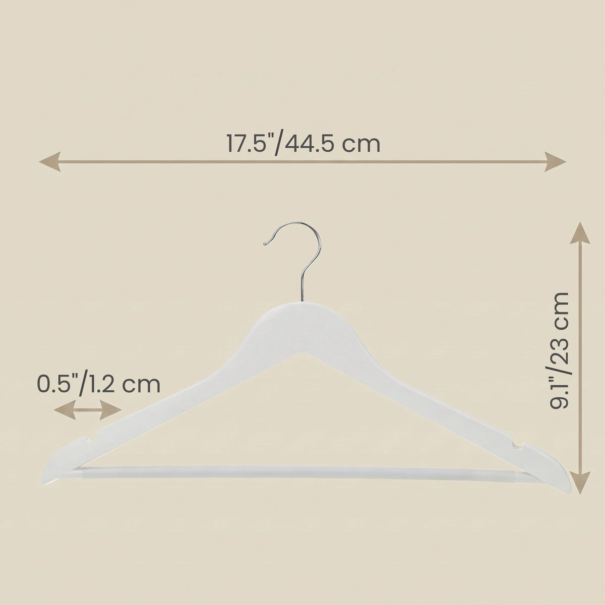 Wooden Hangers, Set of 20, Coat Hangers - image 3