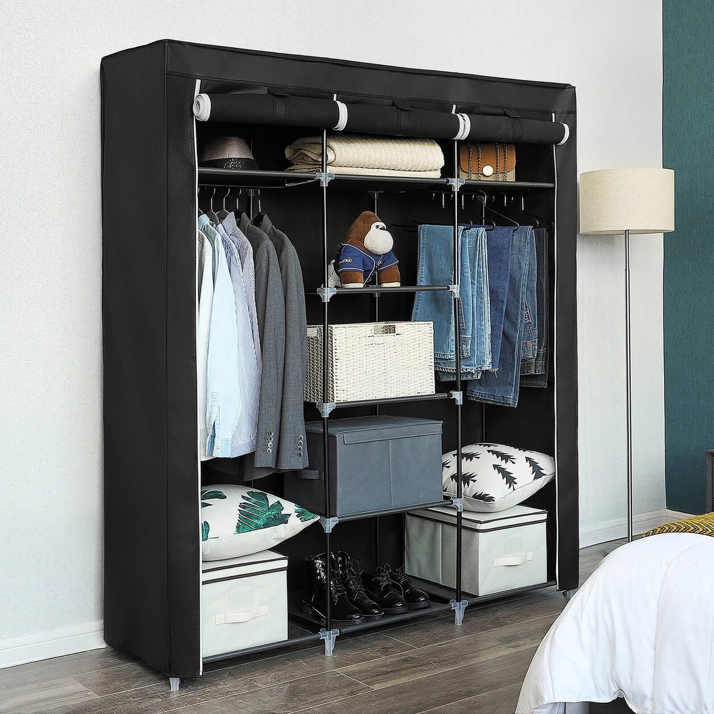 Gray Canvas Wardrobe - image 10