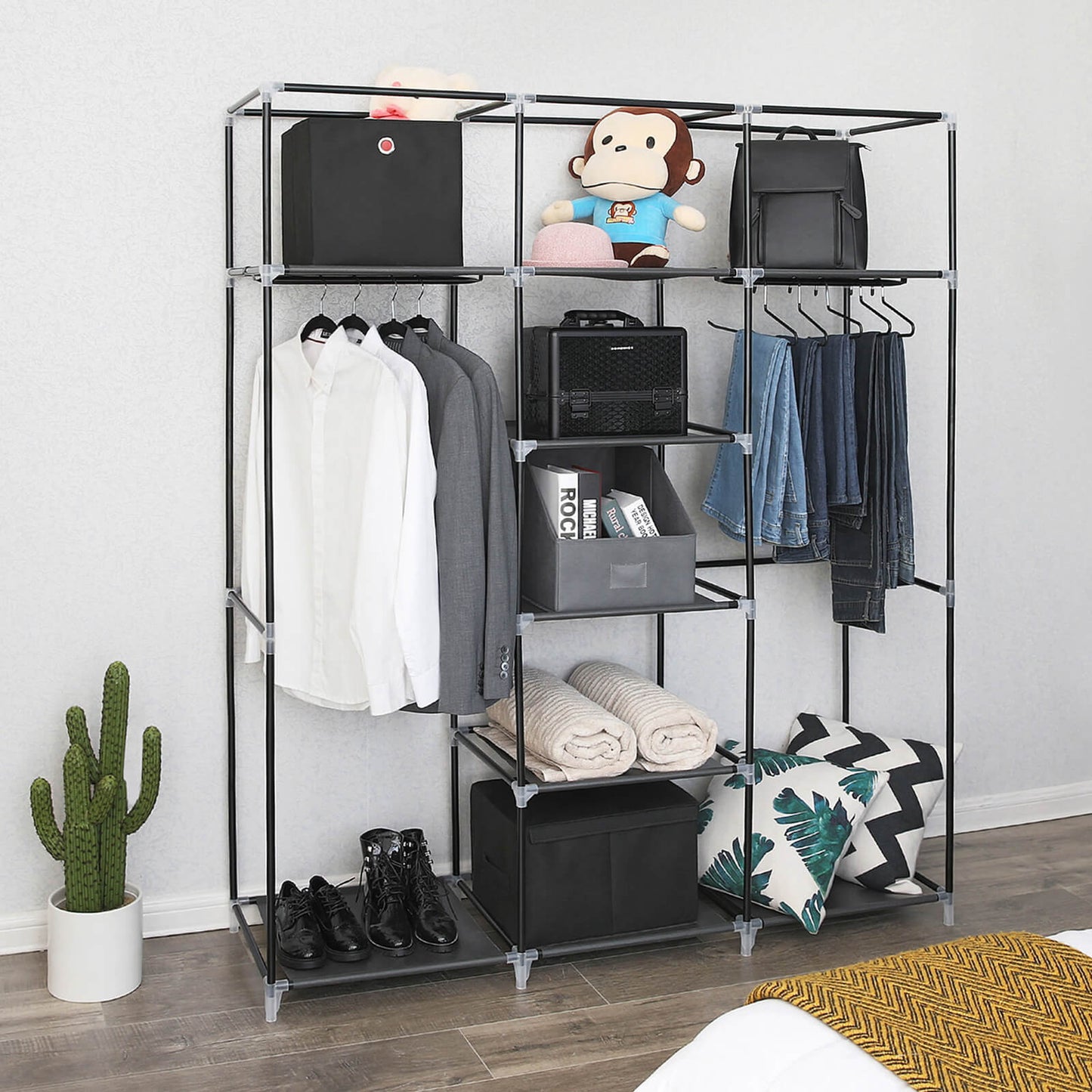 Gray Canvas Wardrobe - image 11