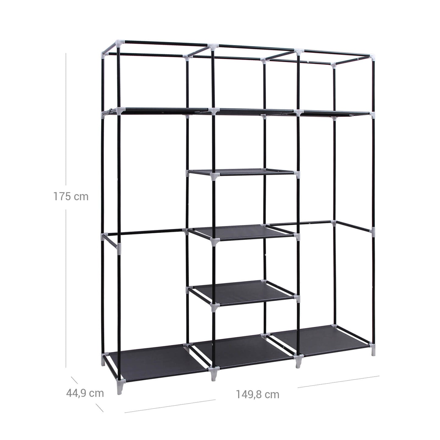 Gray Canvas Wardrobe - image 15