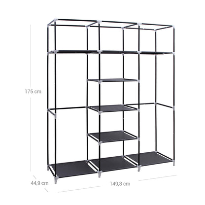 Gray Canvas Wardrobe - image 15