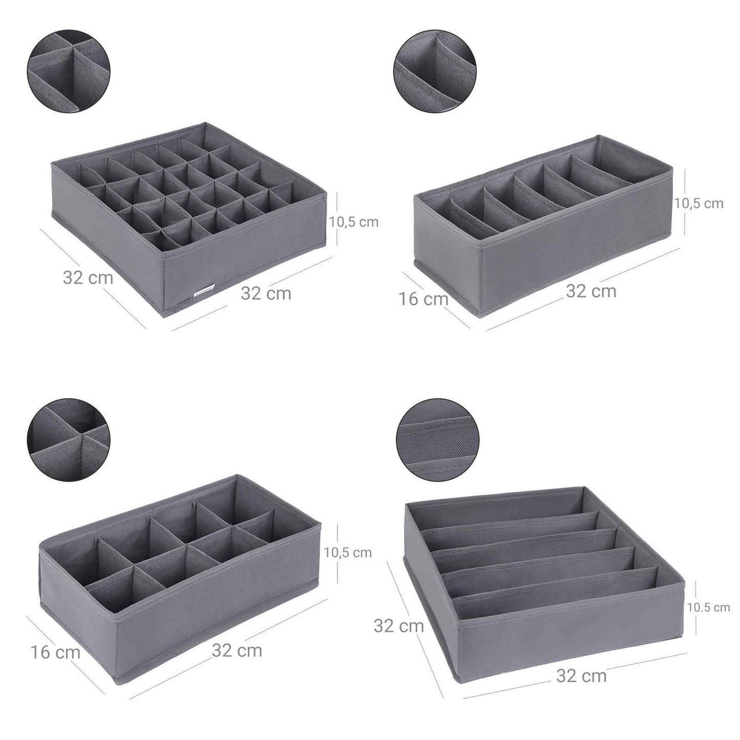 Collapsible Drawer Organisers - image 7