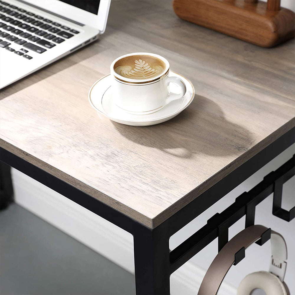 Computer Desk | Office Desk with 8 Hooks
