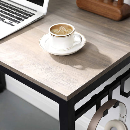 Computer Desk | Office Desk with 8 Hooks