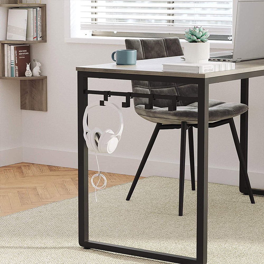 Computer Desk | Office Desk with 8 Hooks