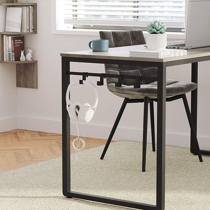 Computer Desk | Office Desk with 8 Hooks